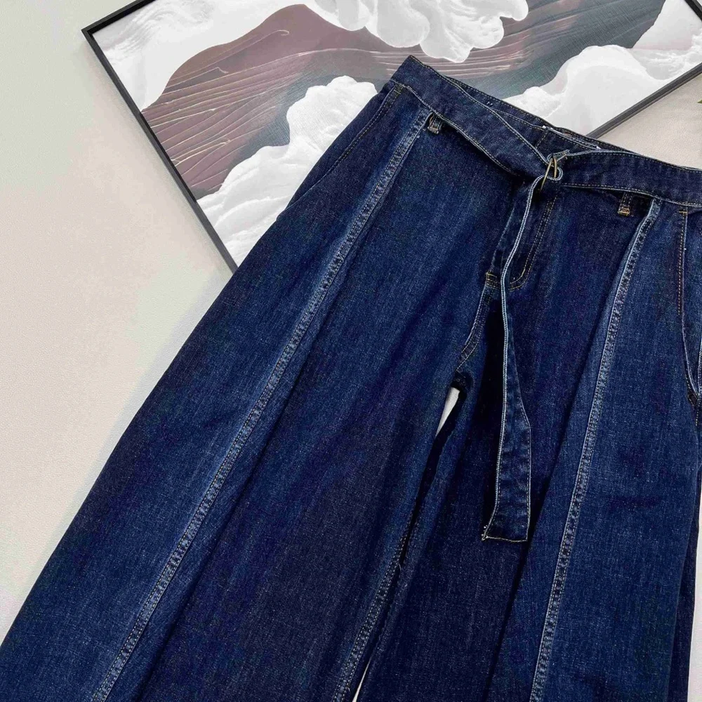 Loewe Women's Blue Loose-Fit Jeans - Picture 3 of 8